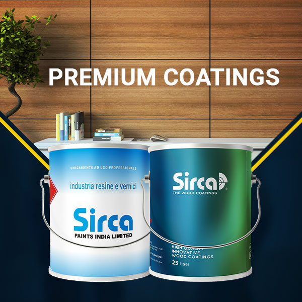 sirca Wood coatings, Plastic and Glass coatings